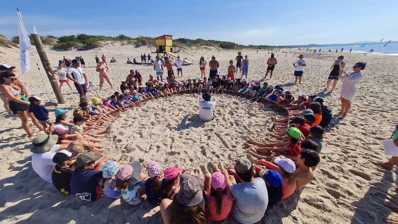 “Leer la playa como si fuera un libro”, Escuela de Mar Bello Horizonte
