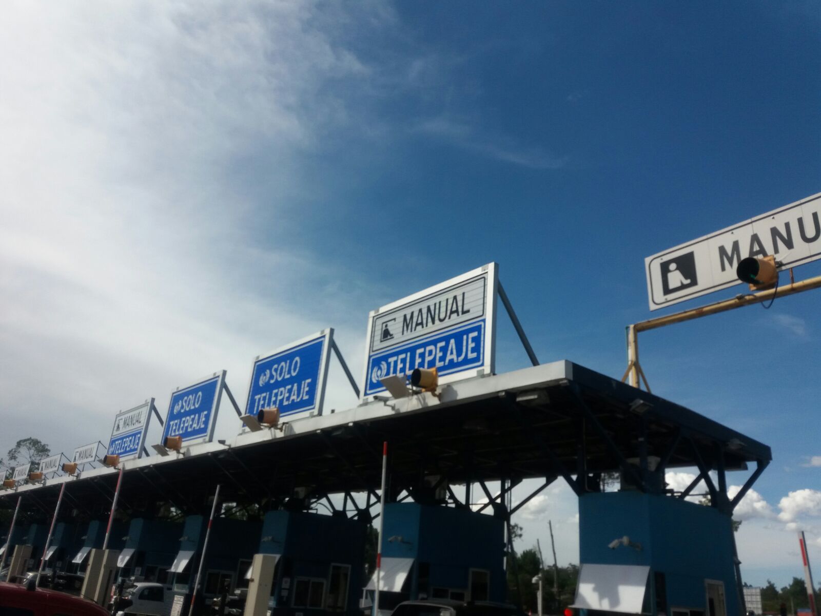 Peajes de Pando y Santa Lucía serán los últimos en automatizar