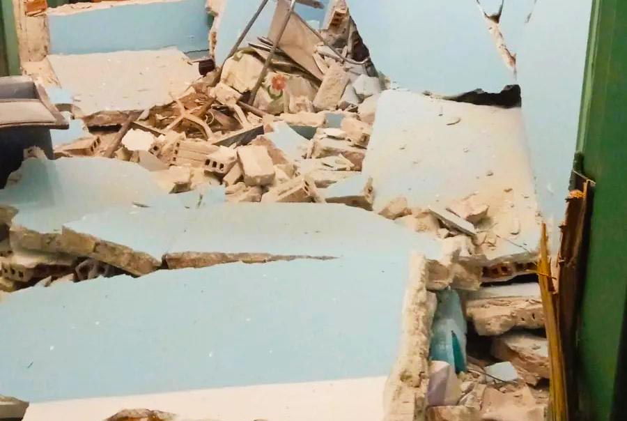 Jóvenes intoxicados con gas y una explosión en Ciudad Vieja