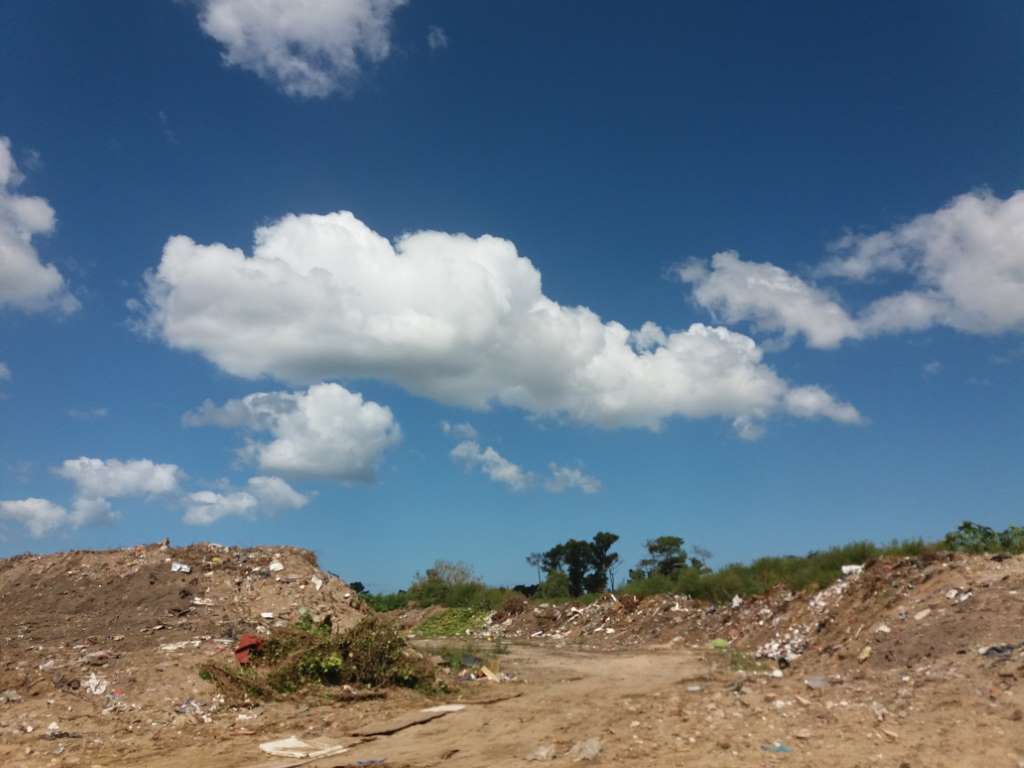 Disposición final de residuos en cancha del gobierno nacional