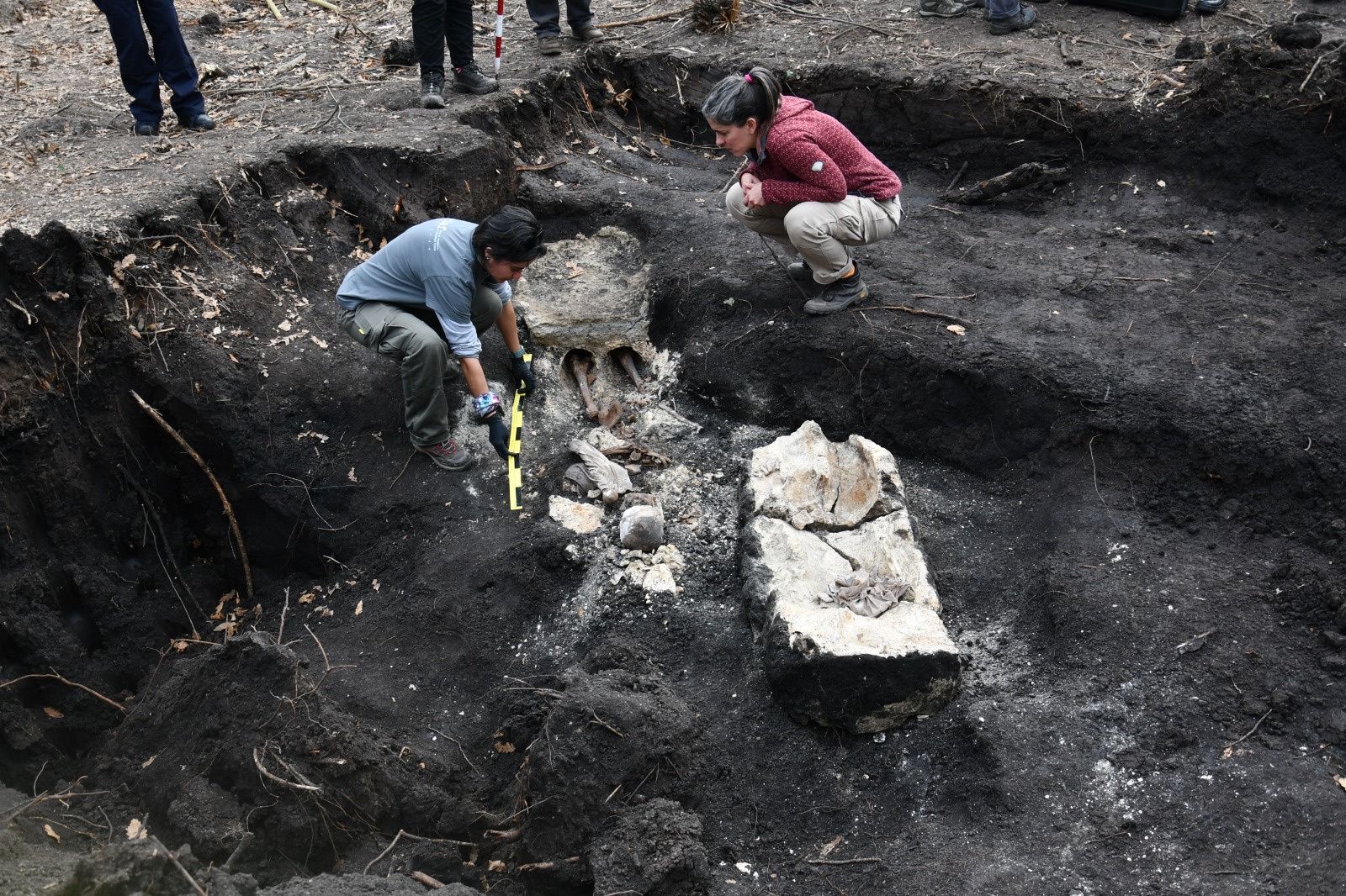 Restos en Batallón 14 pertenecen a hombre alto y edad media