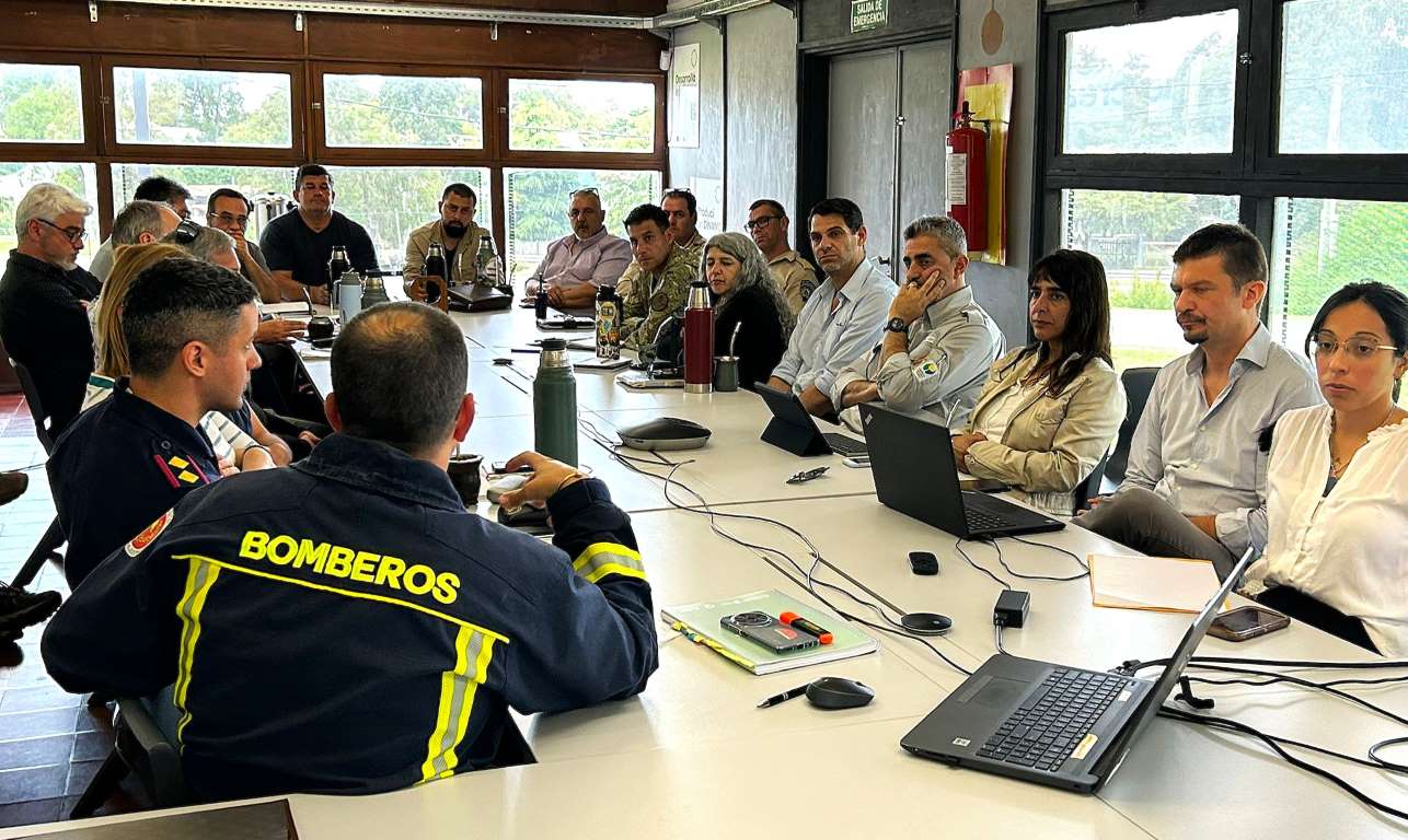 Canelones se prepara para combatir incendios en verano seco
