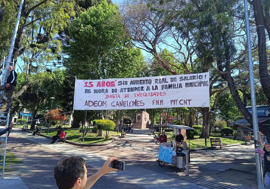 Adeom Canelones se declaró el pre conflicto