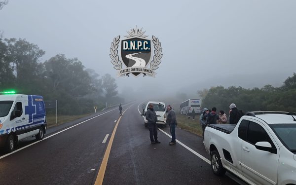 Niebla y accidentes mortales en rutas nacionales